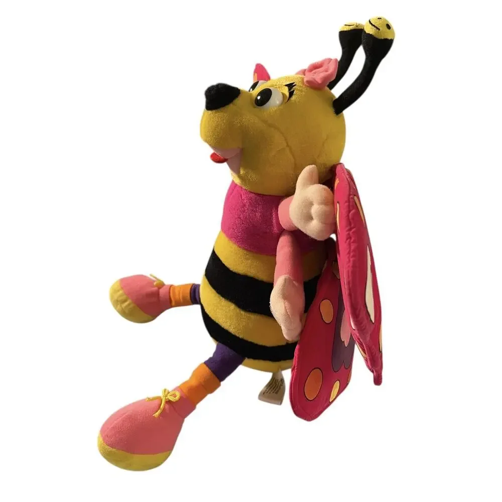 Buzzy Butterbees Bee Pal Plush Stuffed Animal Honey Bee Bumblebee Butterfly RARE